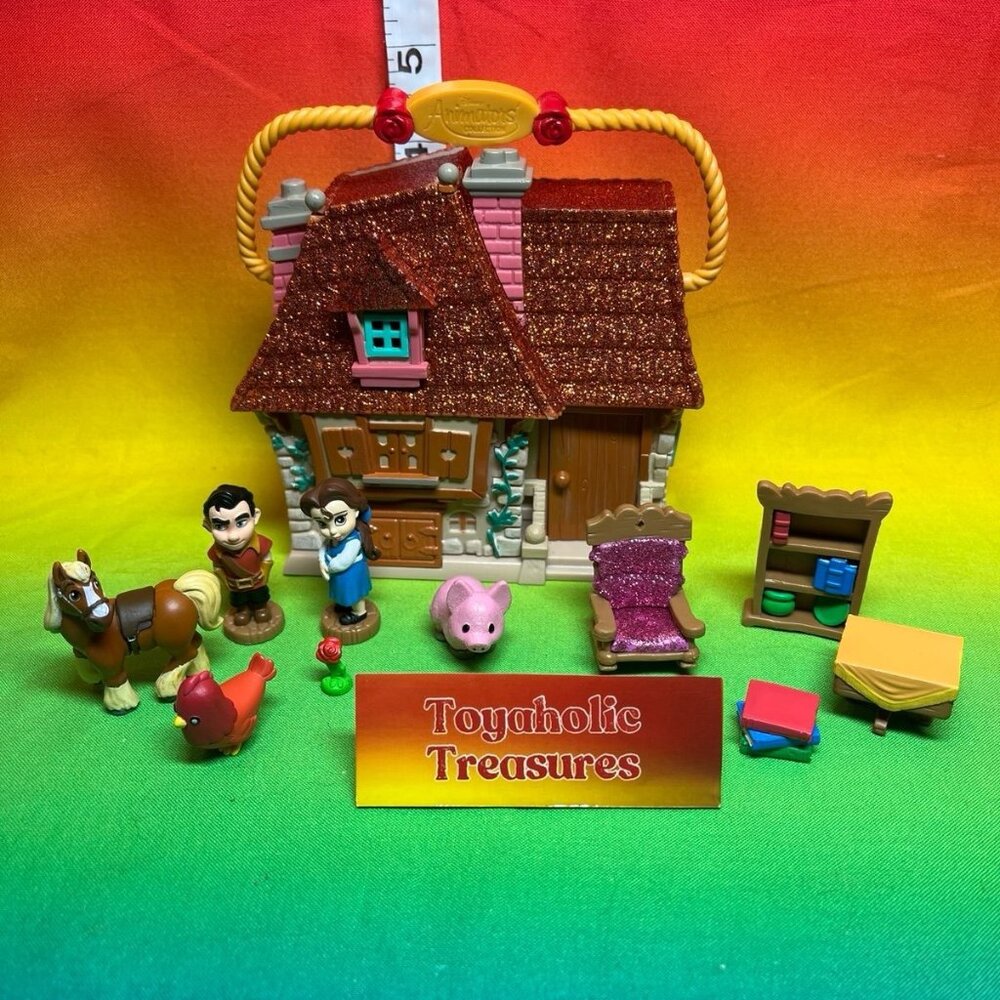 Disney Animators Collection Littles Belle Cottage Play Set